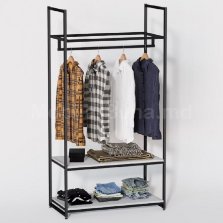 Raft pentru haine în stil loft A-21